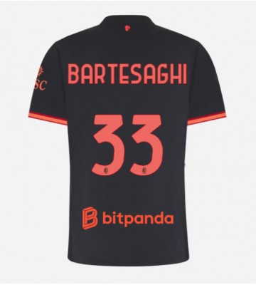 AC Milan Davide Bartesaghi #33 Tredjetrøje Dame 2026-27 Kortærmet